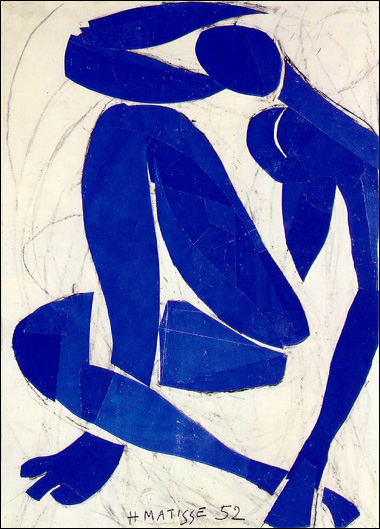 Blue Nude IV by Henri Matisse