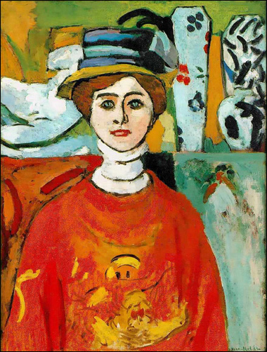 The girl with Green Eyes by Henri Matisse